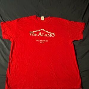 Vintage Red The Alamo T-Shirt